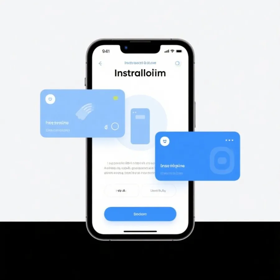 APP安装流程示意图
